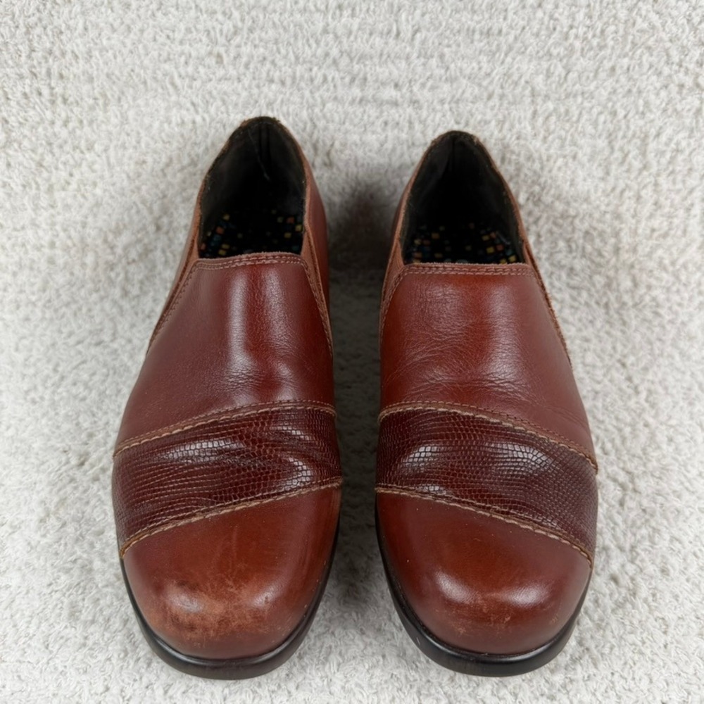 SAS Tripad Comfort Brown Leather Slip On Loafers J8952333 Women Size 6 M